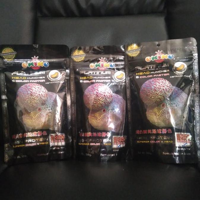 Skyfish- Pelet Ikan Okiko Platinum Size S-M-L-Xl