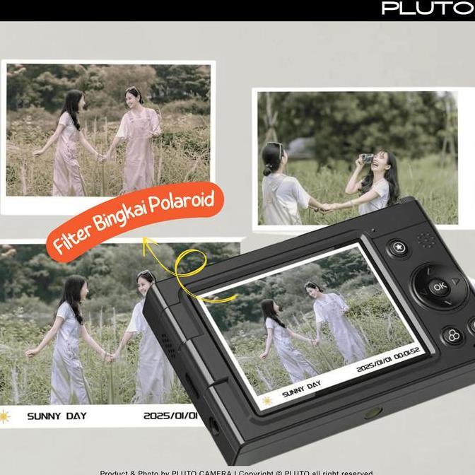 PLUTO D-7 Kamera Digital Support WiFi Digital Camera Filter Retro TEG