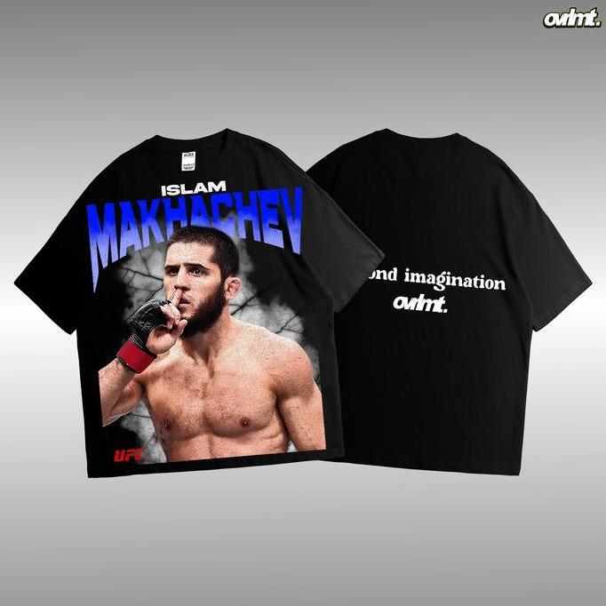T-SHIRT OVERLIMIT ISLAM MAKHACHEV | KAOS | UFC | MMA |OVERSIZE | STREETWEAR | ISLAM MAKHACHEV