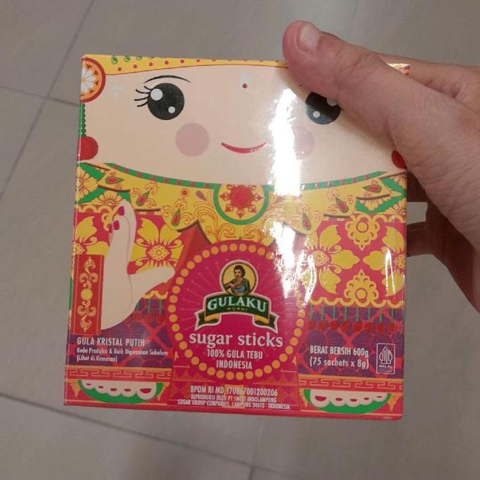 Gulaku Sugar stick Bali / Paris gula stik isi 75 stick