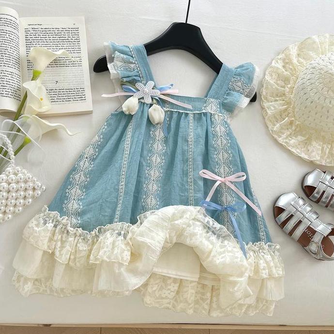 FLASH SALE - RYUTA dress bohemian anak perempuan 1-10 tahun/dress batik anak