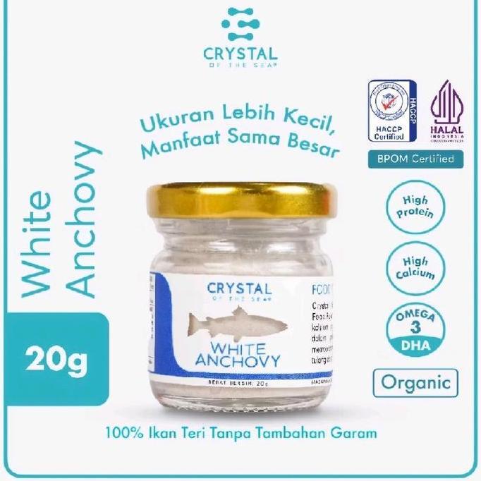 Crystal Of The Sea - WHITE ANCHOVY - Bubuk Kaldu Ikan Teri Ikan Gabus