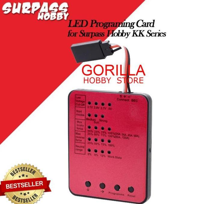 surpass hobby esc brushless 35A 45A 60A rc car brushless wltoys HSP