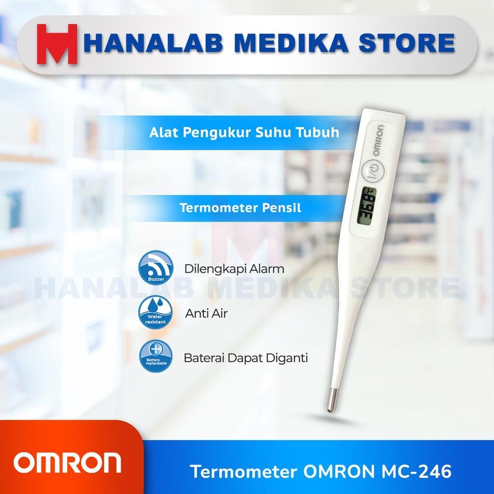 Terlaris Omron Thermometer Digital MC-246 / Thermometer Omron MC-246 / Omron MC-246 / Thermometer / 