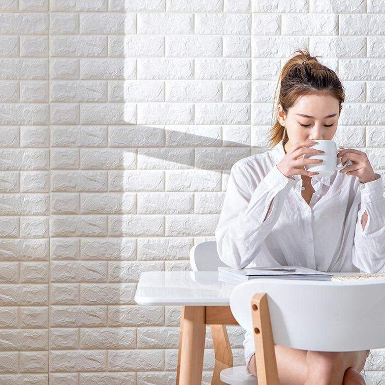 RECOMMENDED Hoptech Medan - Wallpaper 3D Foam | Room Decoration Wallpaper | 3D Foam Bata KEKINIAN