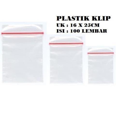 TERBARU|TERMURAH|BARU|PREMIUM|ORIGINAL|GARANSI|DISKON|PROMO SMPI PLASTIK KLIP KOSMETIK 16X25 CM ISI 