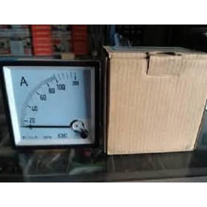 HARGA DISC - Analog Meter & CT (50-250) CIC(Ampere Via CT Voltmeter , HZ)