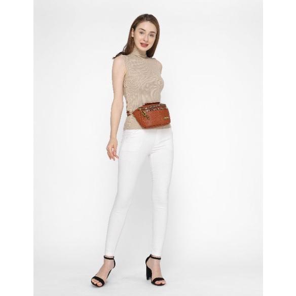 WAJIB PUNYA (FREE Premium Gift) ENOLA Tas Pinggang Wanita Tas Dada Slingbag Cewek Waistbag Perempuan