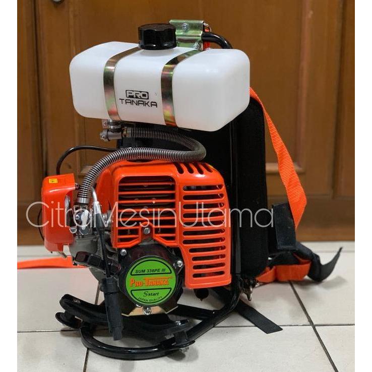 NEW PRO TANAKA MESIN POTONG RUMPUT SUM 338 PE III ORI