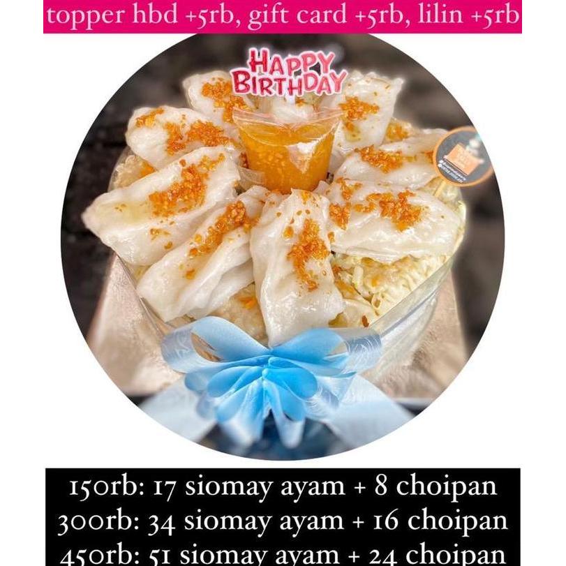 NEW SIOMAY AYAM MIX CHOIPAN TART ORI