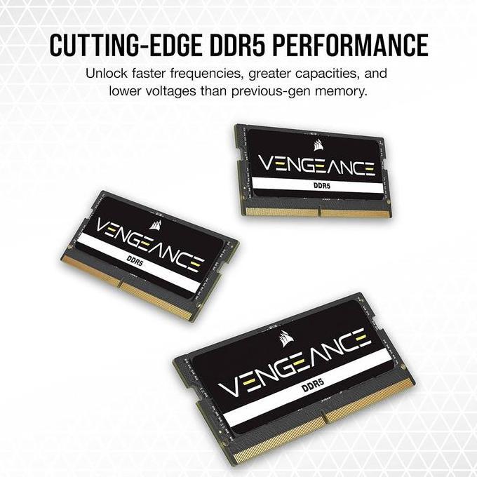 Corsair SODIMM DDR5 16GB 4800Mhz - Vengeance DDR 5 RAM Laptop|Notebook