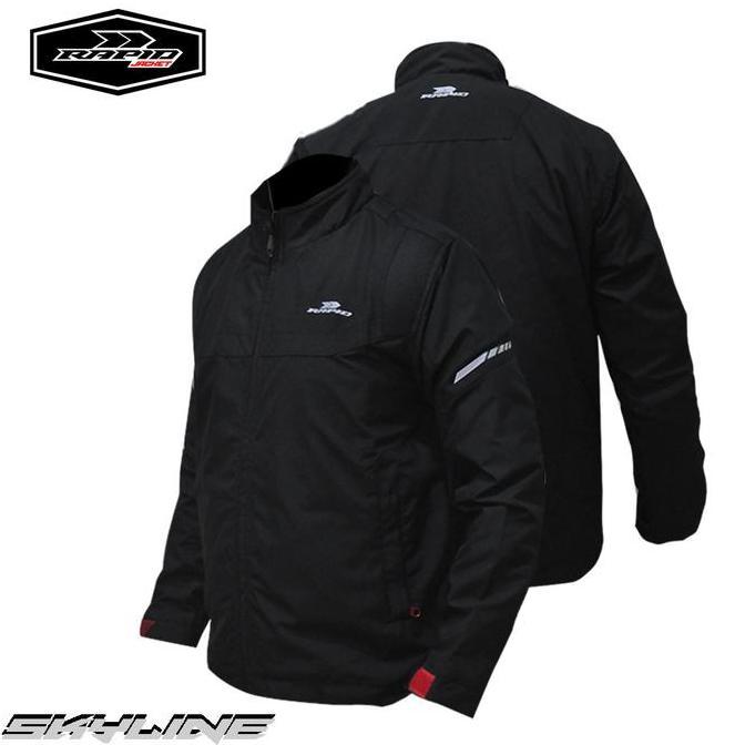 Skyline jaket motor pria RAPID anti angin