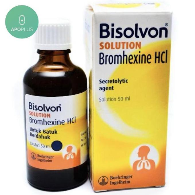 Bisolvon Solution Larutan Nebulizer 50Ml