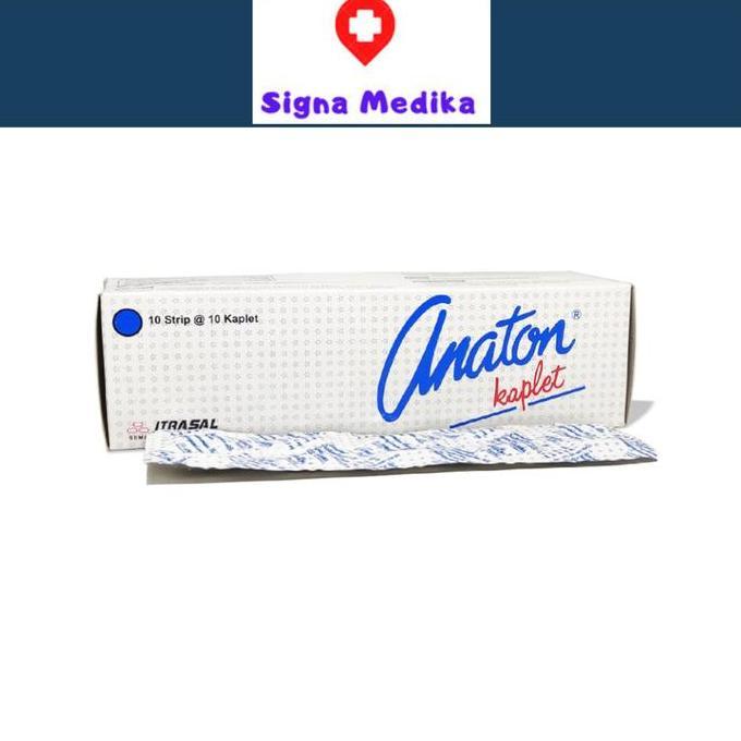 Anaton Box Isi 100 Kaplet - Obat Demam Batuk Pilek
