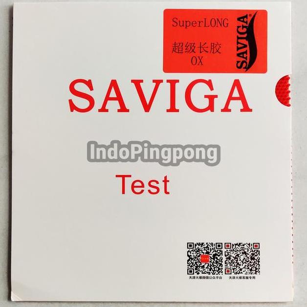 NEW Dawei Saviga Test Super Long OX - King of Long Pips Bintik Bertahan