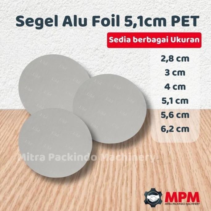 TERMURAH - Alu Foil Segel /Segel Induksi / Segel Aluminium