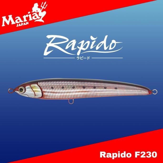 NEW Maria Rapido F230 Pencil Stickbait Floating Lure 230mm 100g