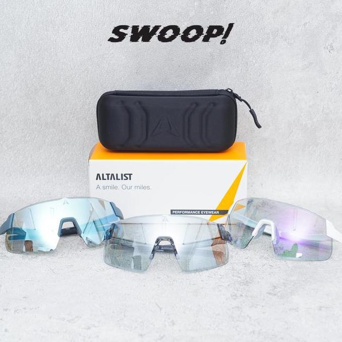 TERBARU - ALTALIST HAYATE R2 Triathlon Photochromic Sunglasses Kacamata Sepeda