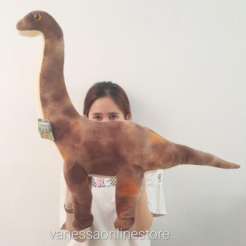 ORIGINAL Mainan Boneka Dinosaurus Besar Jumbo Brontosaurus T-Rex Dino Bronto Tirex Dinosaurs Tyrex T