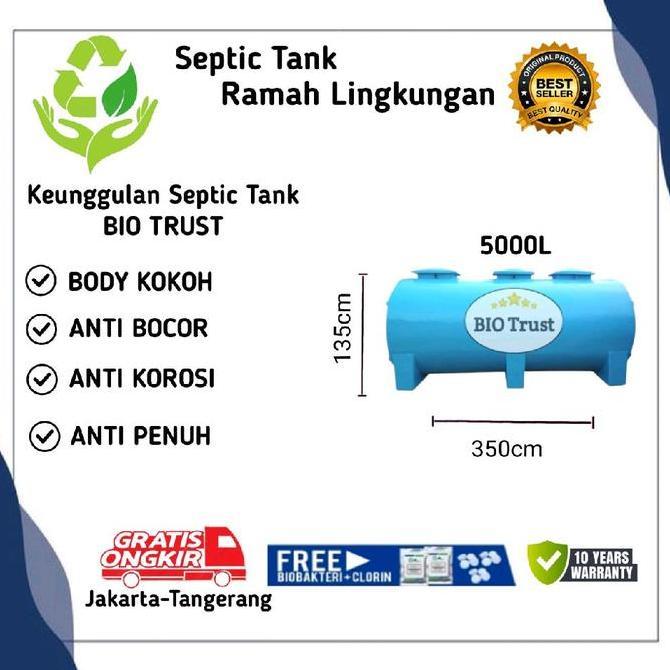 Bst Ready Bio Septictank Biotrust, Biotech,Biofill5000L Best Seller