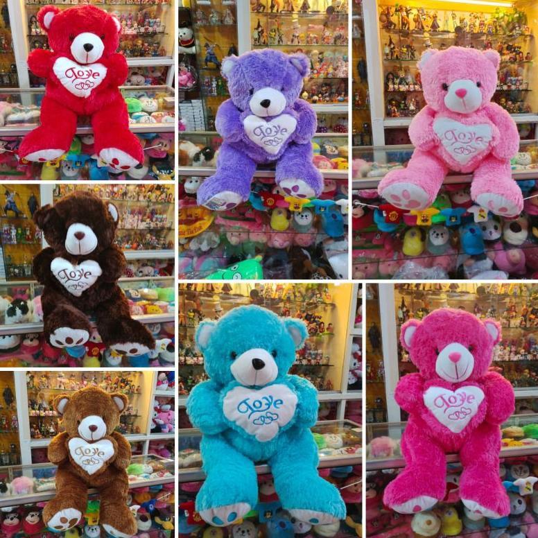 Termurah Boneka Teddy Bear Love Jumbo/Teddy Bear Love Jumbo Murah/Boneka Bear Jumbo/Boneka Beruang J