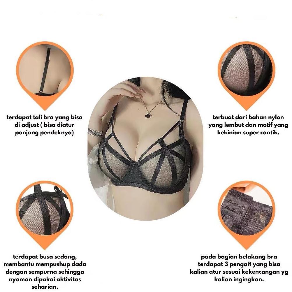 Hemat Pica Lela Bra Push Up Kawat Cd Sexy Bralette Set Lingerie Korset Push Up Pakaian Dalam Summer 