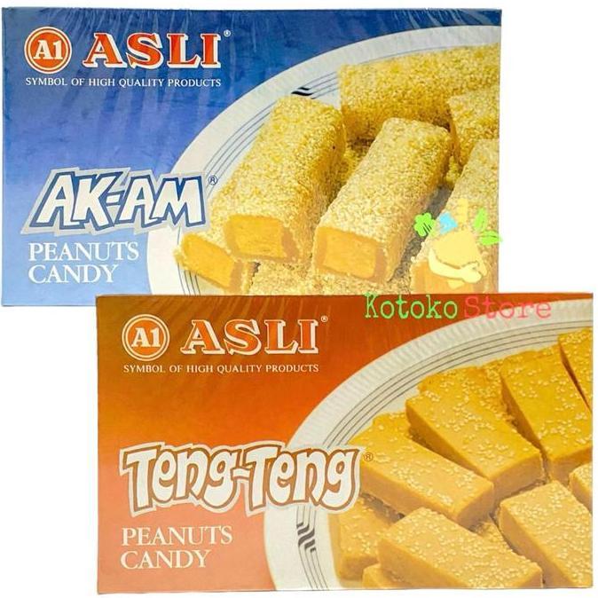 NEW AK AM ASLI A1 PEANUT CANDY/TENG TENG KACANG TUMBUK ASLI AK AM A1 170GR ORI