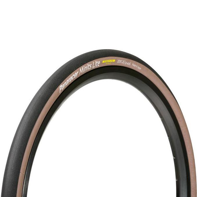 Ban Panaracer Minits Lite Tire (207/8 / 23-451) Black Amber