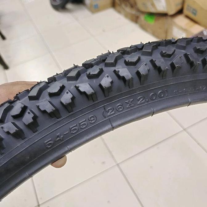 Ban Luar 26 x 200 Swallow Hitam MTB Offroad Ban sepeda Ukuran 26 Hitam Swallow