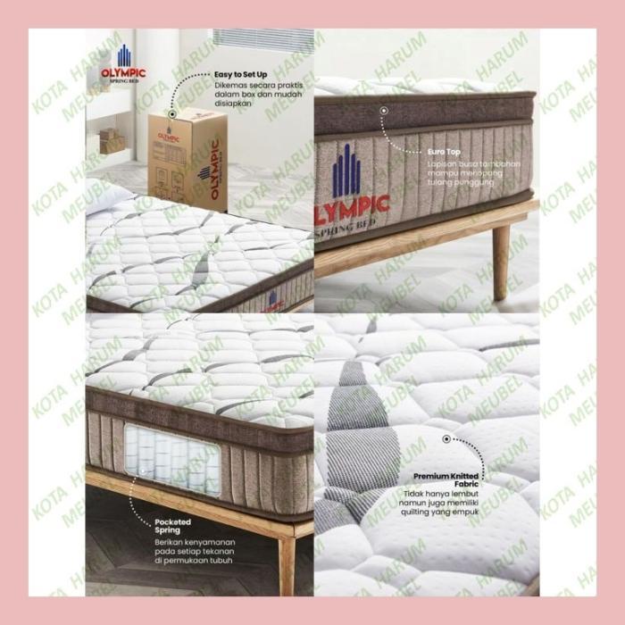 kasur springbed in the box olympic uk 180x200 murah no 1 king bandung