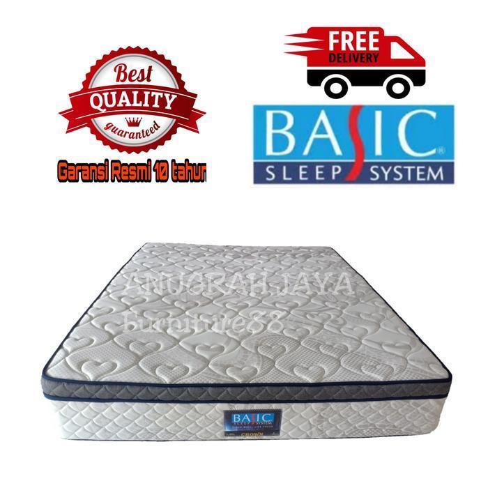 Basic Springbed Uk 180x200x30cm Type Crown (Flushtop)