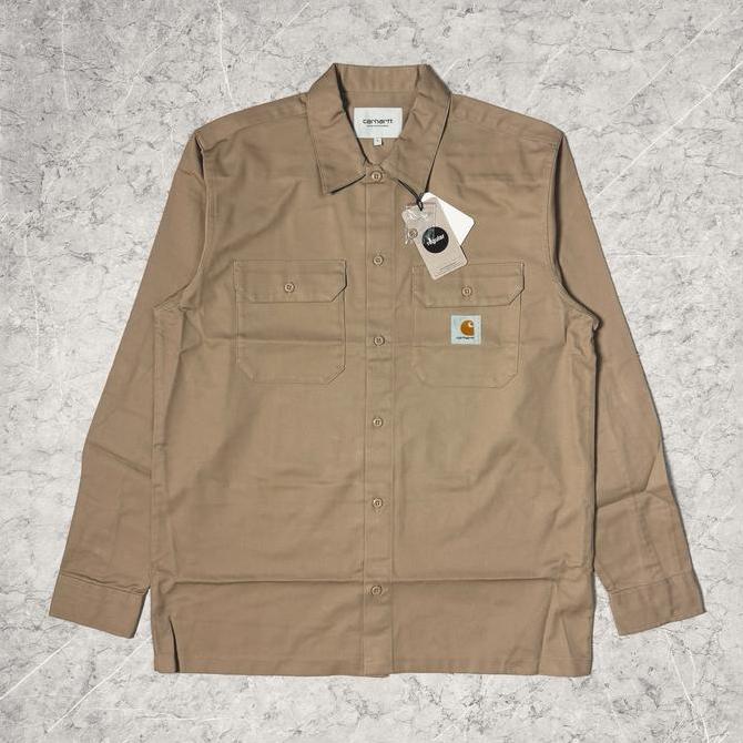 Carhartt WIP Master Long Shirt Leather