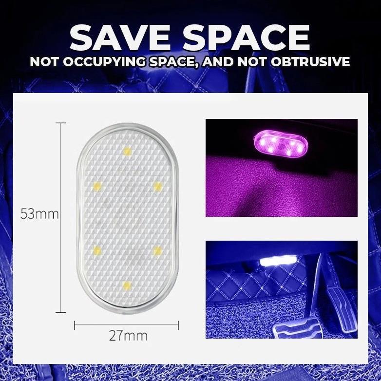 Premium Lampu Led Sentuh Interior Dashboard  Mobil Styling Sentuh 6 Warna Hm072