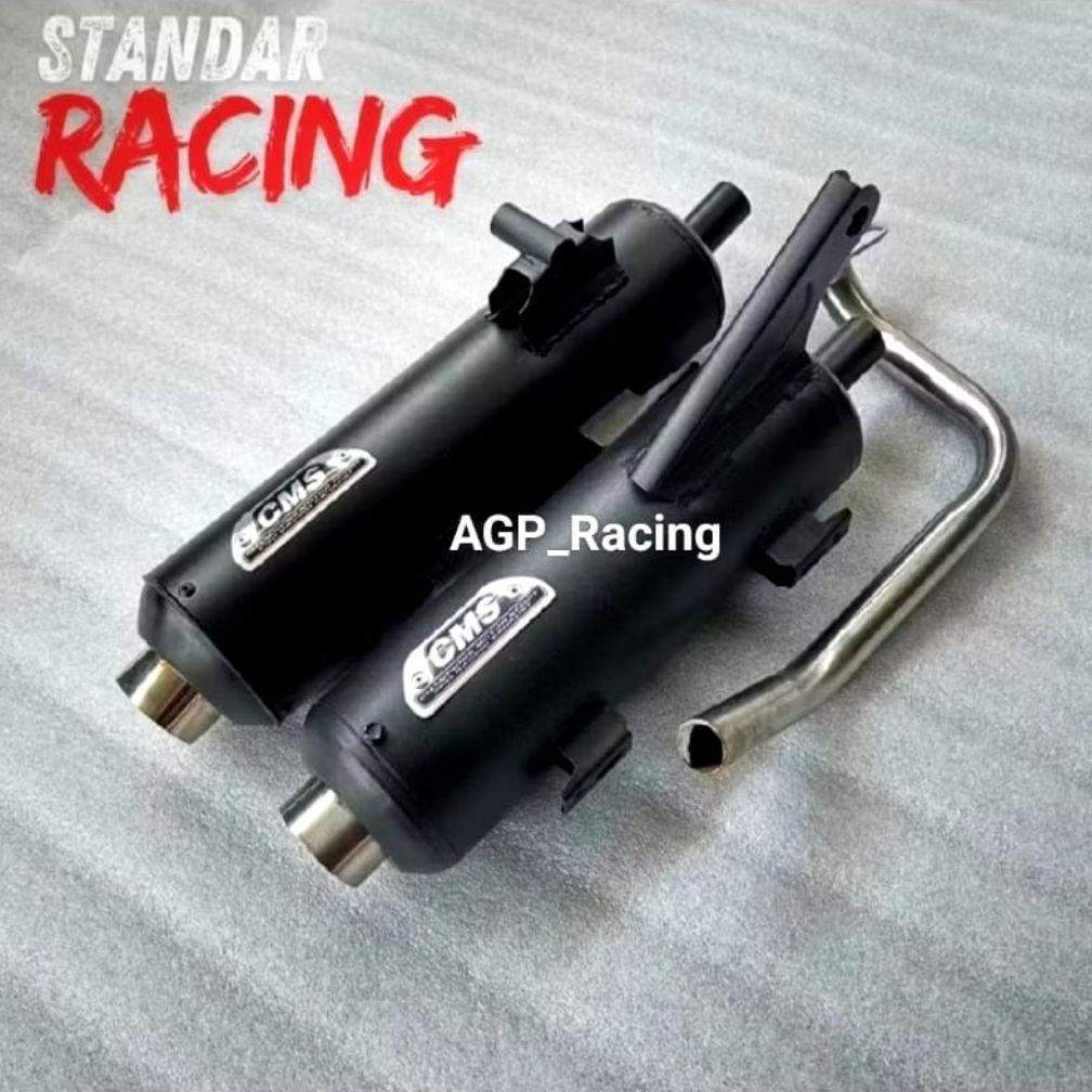 Diskont Knalpot Cms Agp Racing Beat Karbu Beat Fi Delux Vario 110 125 150 Scooby-Doo Mio Spoty Mioj 