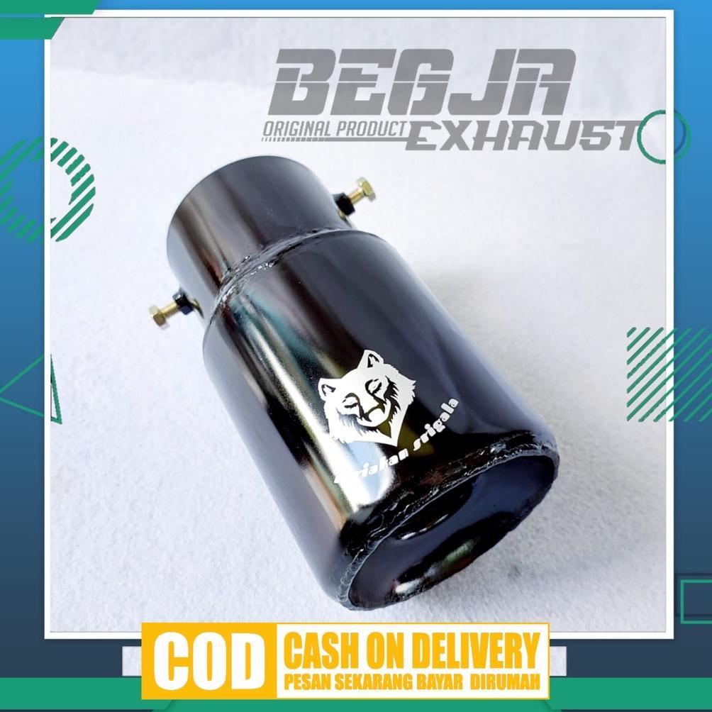 Limited Knalpot Srigala Sistem Baut Black Bensin/Solar/Truk