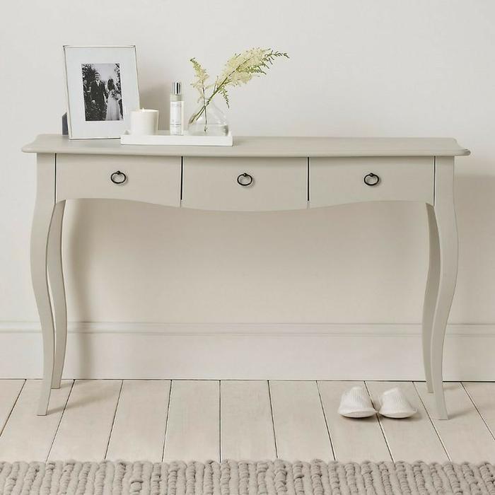 Meja Konsul Klasik Kaki Gareng Cat Duco