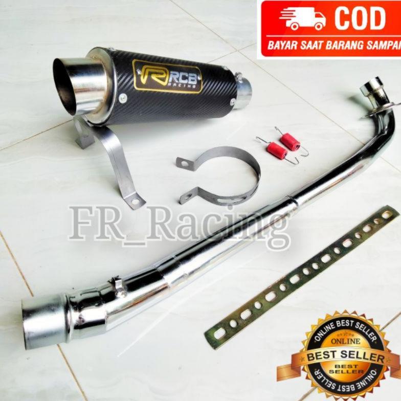 Grade Ori Knalpot Racing Rcb Black Jupiter Vega Astrea Smash Shogun Supra Revo Karisma Blade C70 Kaz