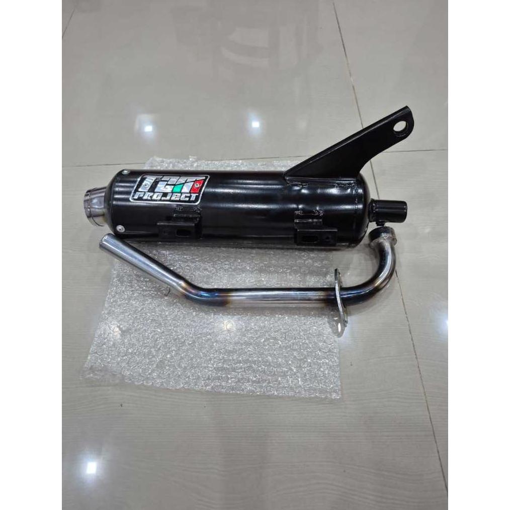 Tahan Lama  Knalpot Motor Tzm Project Beat Karbu Beat Street Scoopy Vario 125 Mio Sporty Mio Soul Mi