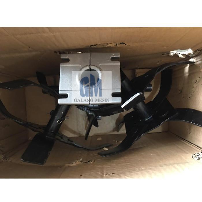 Traktor Mini Tiller Head Kepala Penggembur Bajak Tanah Gearbox 26 mm * rotary mesin rumput