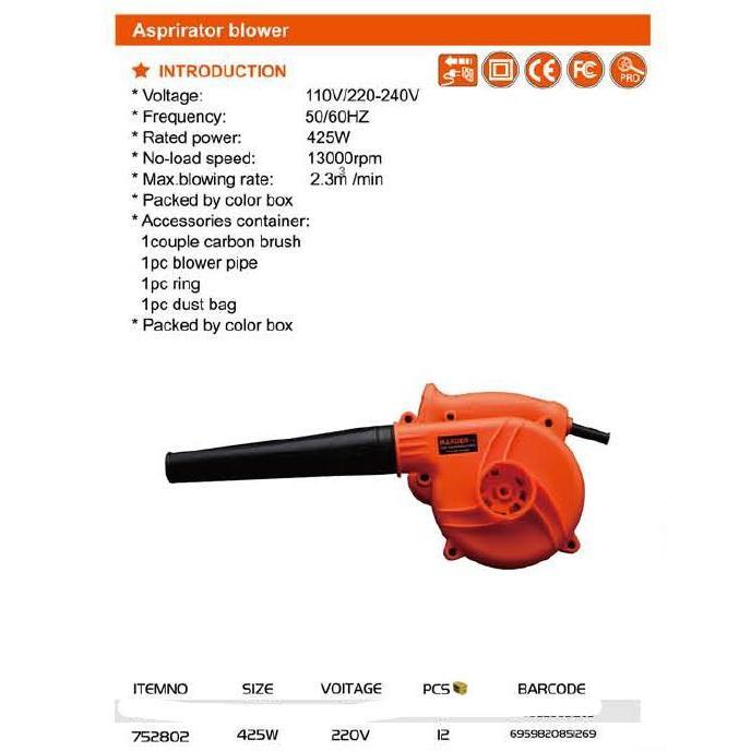 PROFESSIONAL ASPIRATOR BLOWER