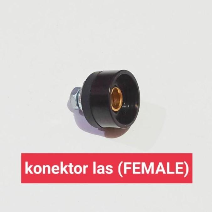 Konektor soket kabel las listrik LAKONI RYU set male female welding