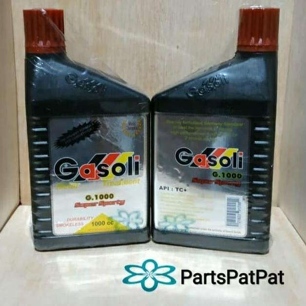 OLI OIL SAMPING GASOLI 2T G1000 1LT GASOLI G1000 2TAK GASOLI G.1000 2T