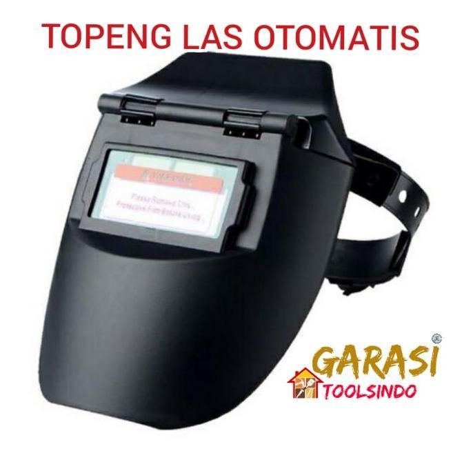 kedok las otomatis gelap topeng las auto darkening helm las