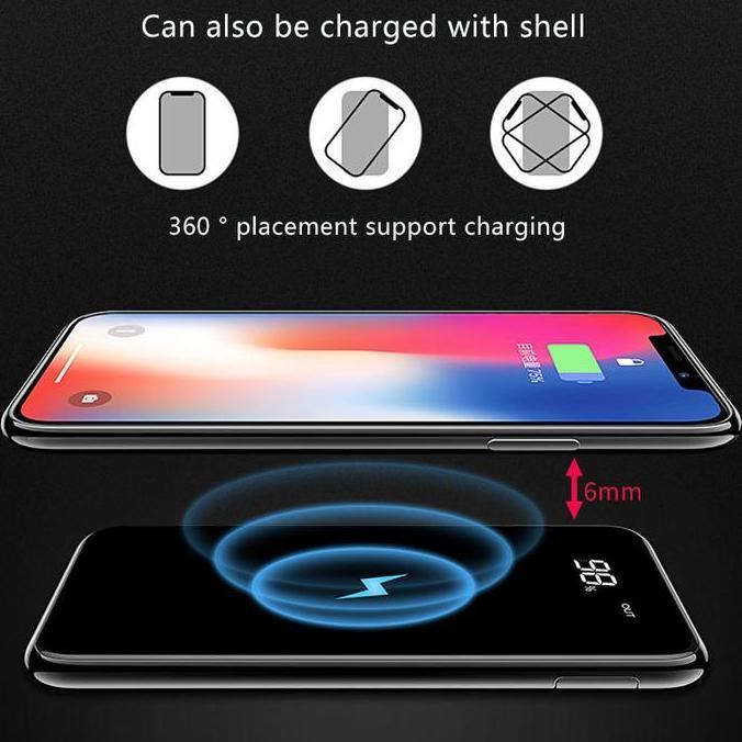 Power Bank Sony Wireless Q10 | 10000mah Dual Usb | Android Support