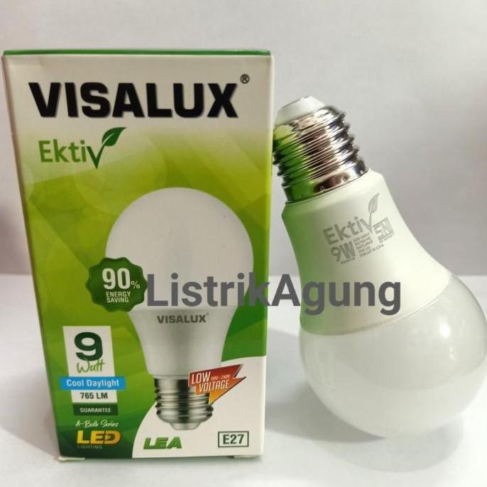 Lampu Led Visalux 9w Putih Grosir Bergaransi SNI