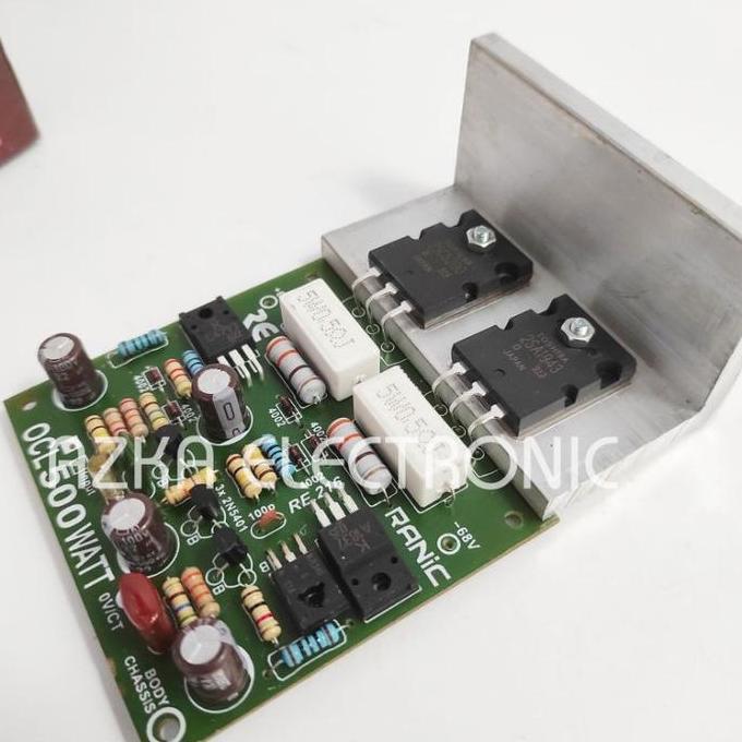 Kit Power Amplifier SOCL Mono Plus TR Toshiba 500W