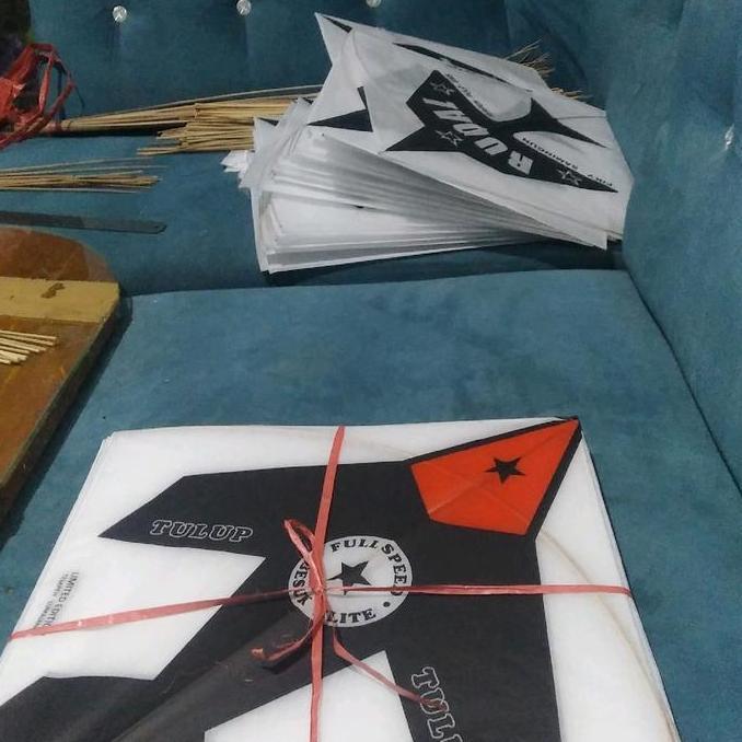 layangan sukhoi full bambu petung