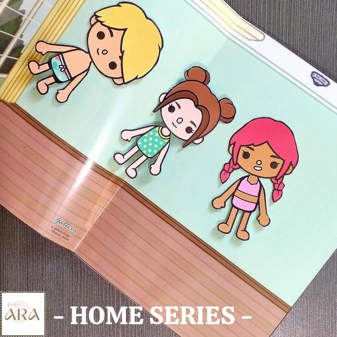 Toca Boca Paper House Busy Book Toca Boca Life World HOME SERIES