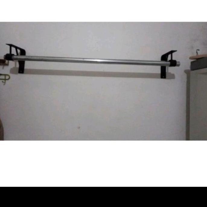 rak gantung besi siku ambalan hanger gantungan baju