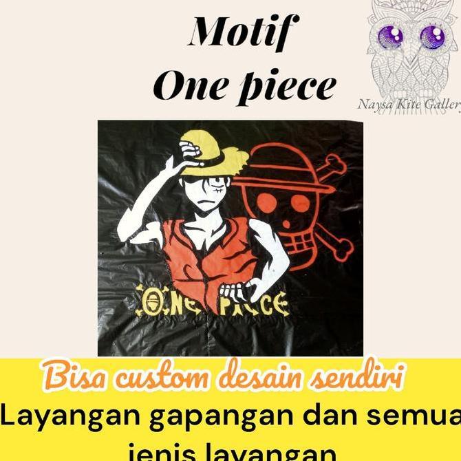 sampul plastik layangan karakter